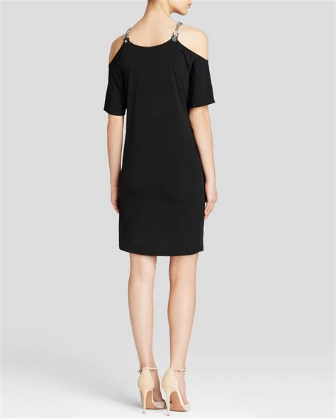 michael kors cold shoulder dresses|michael kors dress shirts clearance.